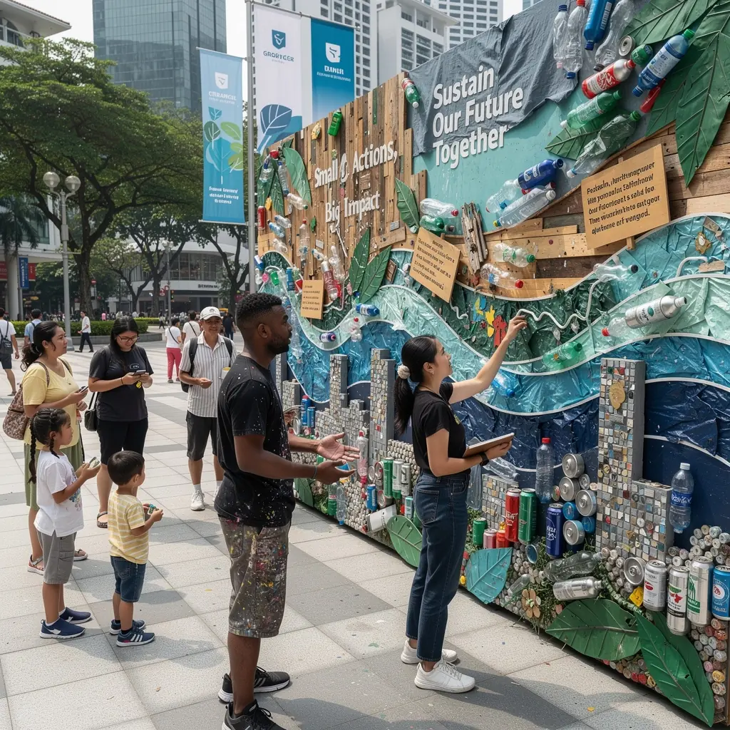 Modern office environment